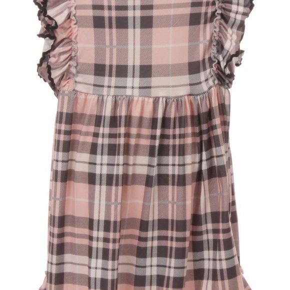 2 Pieces Little Girl Kids Ruffle Easter Birthday Party Graduation Girl Dress 2-8 - Picture 7 of 7